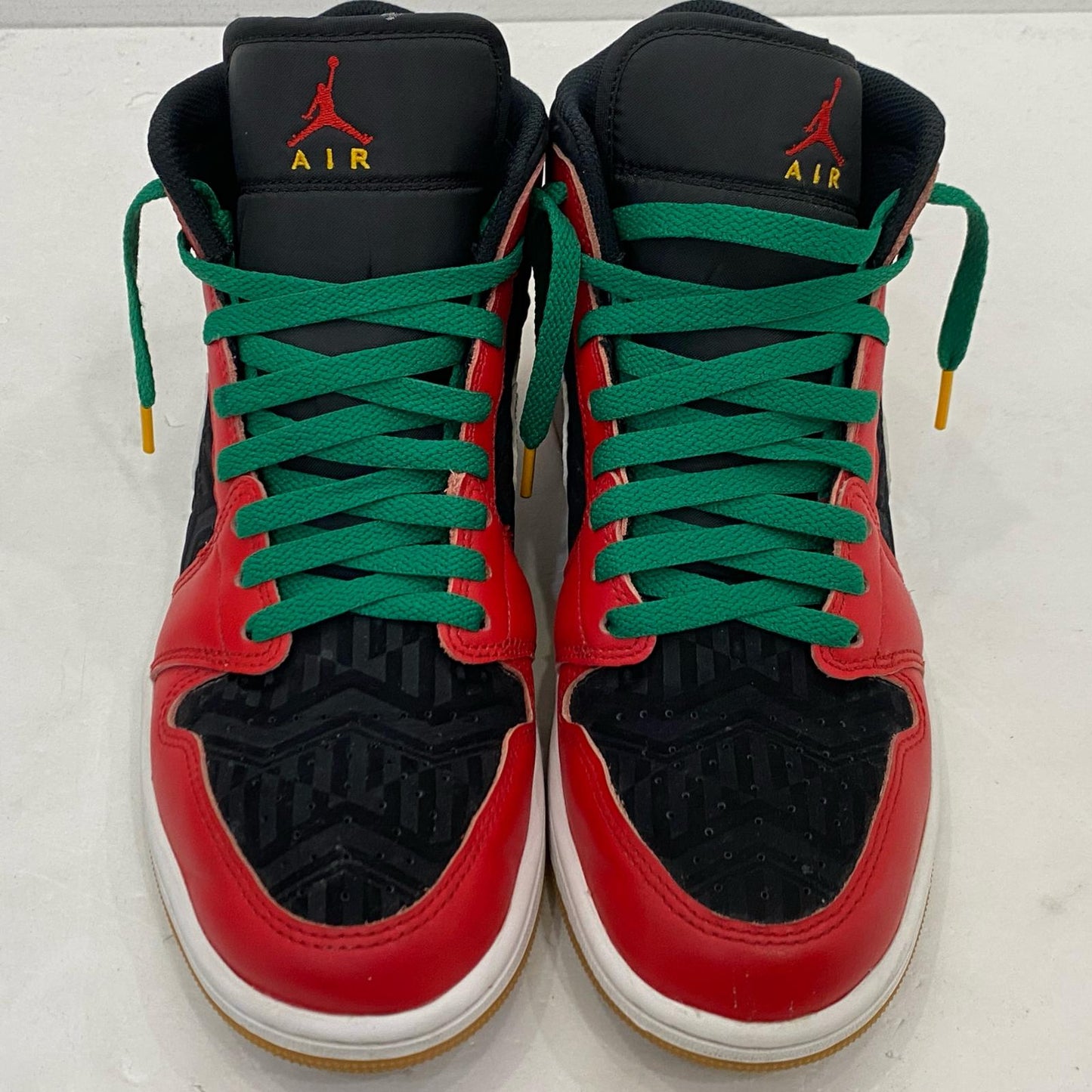 【中古】NIKE | ナイキ AIR JORDAN 1 MID 'HOLIDAY SPECIAL' スニーカー DQ8417-006 2022A/W 27.0cm レッド 27cm