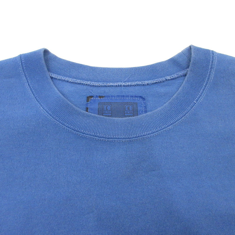 【中古】C.E | シーイー WHITE LINE LONG SLEEVE T 長袖Tシャツ CES15LT09 ブルー サイズ:L
