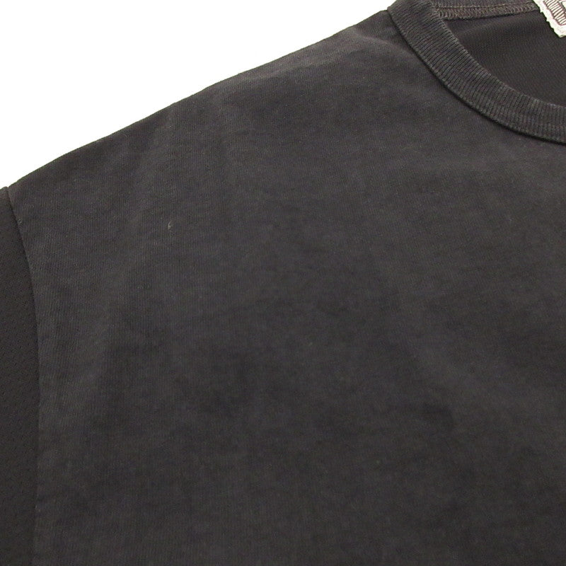 【中古】C.E | シーイー OVERDYE MESH T 半袖Tシャツ CES17T16 ブラック サイズ:L