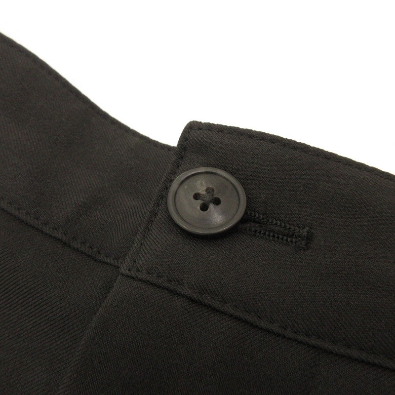 【中古】Danton | ダントン MELANGE TWILL 2TUCK WIDE PANTS パンツ DT-E0253 MET ブラック サイズ:40
