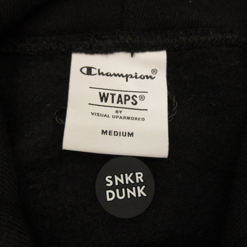 【中古】WTAPS | ダブルタップス パーカー 242HBCHD-CSM04S ブラック サイズ:M