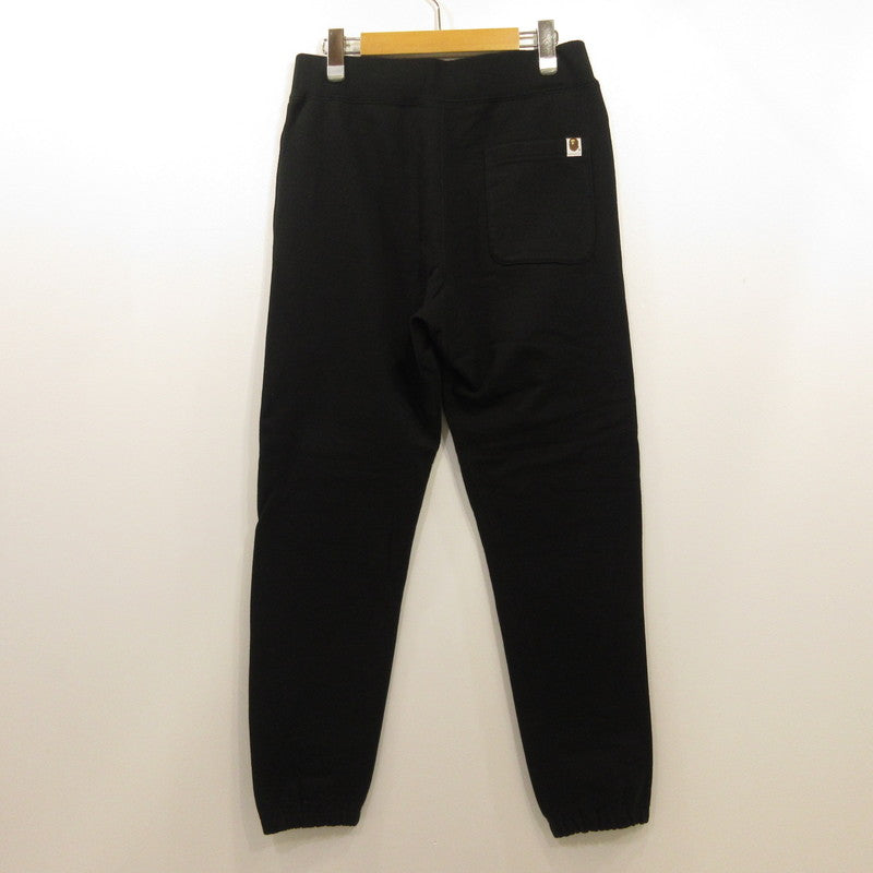 【中古】A BATHING APE | アベイシングエイプ パンツ 001PTG301004X ブラック サイズ:S