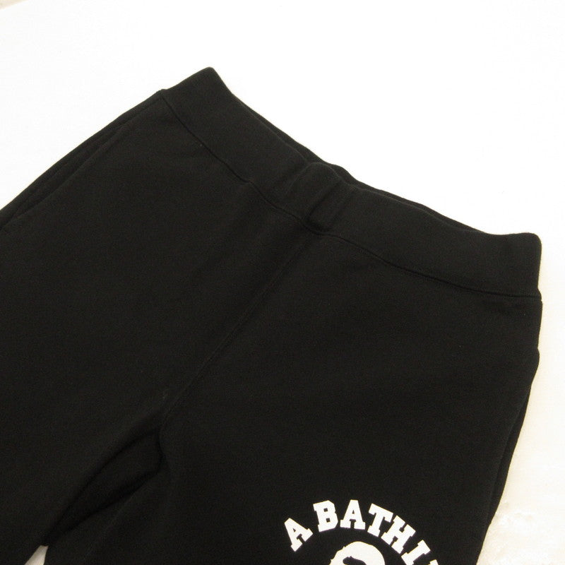 【中古】A BATHING APE | アベイシングエイプ パンツ 001PTG301004X ブラック サイズ:S