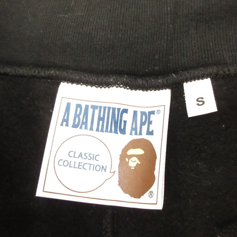 【中古】A BATHING APE | アベイシングエイプ パンツ 001PTG301004X ブラック サイズ:S