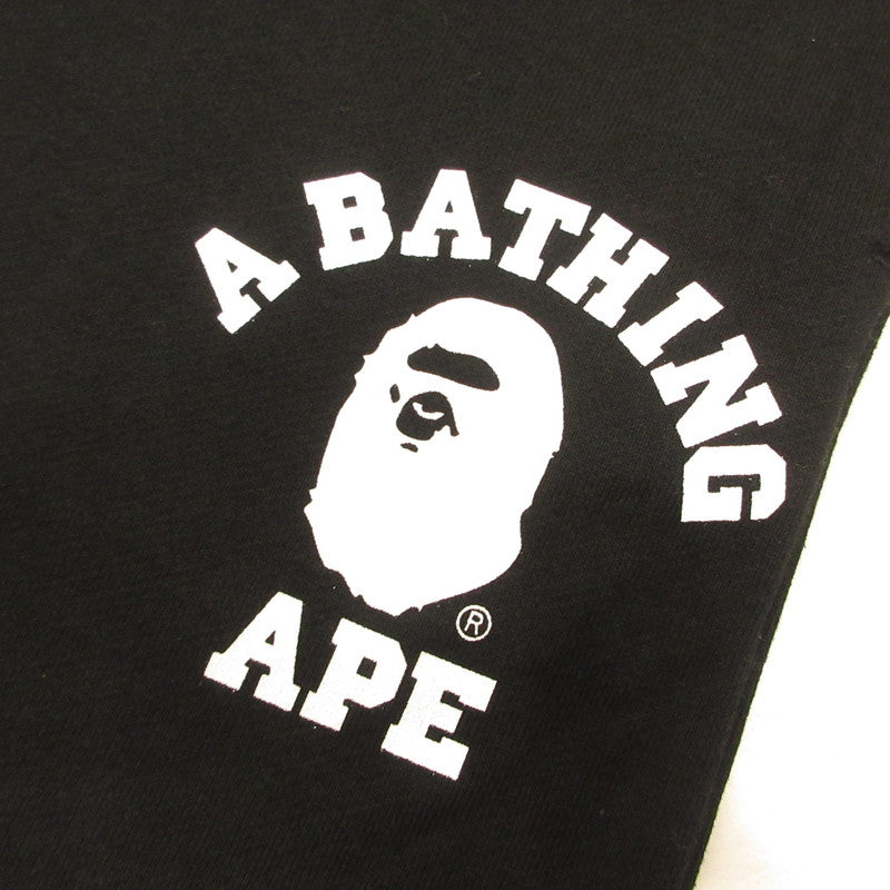 【中古】A BATHING APE | アベイシングエイプ パンツ 001PTG301004X ブラック サイズ:S
