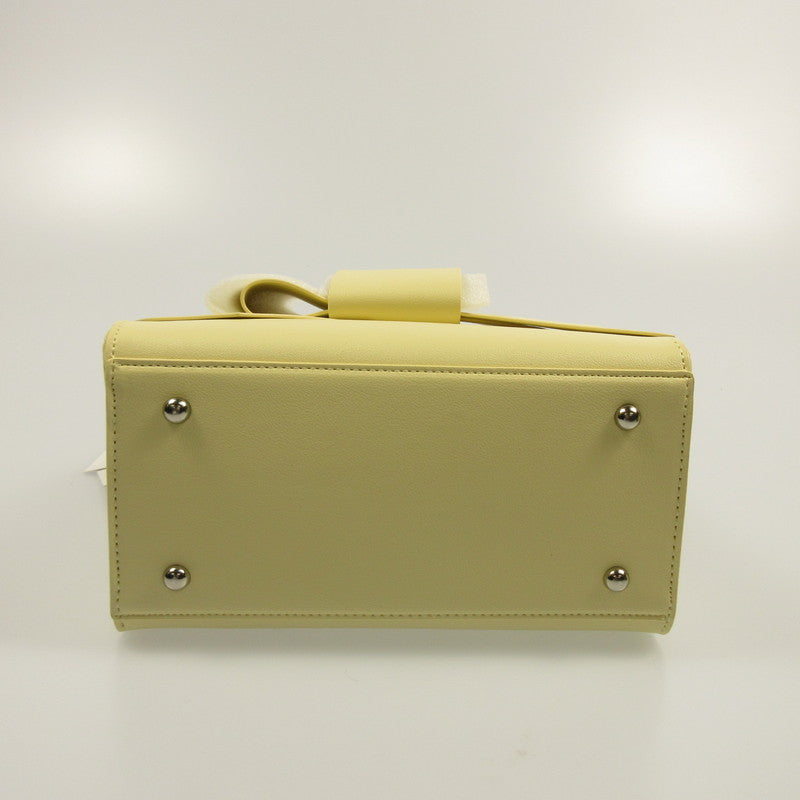 【中古】FRAY I.D | フレイアイディー リボンミドルバッグ その他バッグ FWGB259301 イエロー