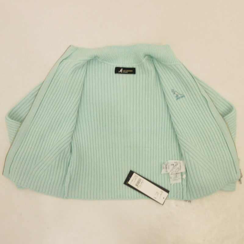 【中古】Lily Brown | リリーブラウン ジップカーディガン カーディガン LWND245021 サイズ:F ライトブルー