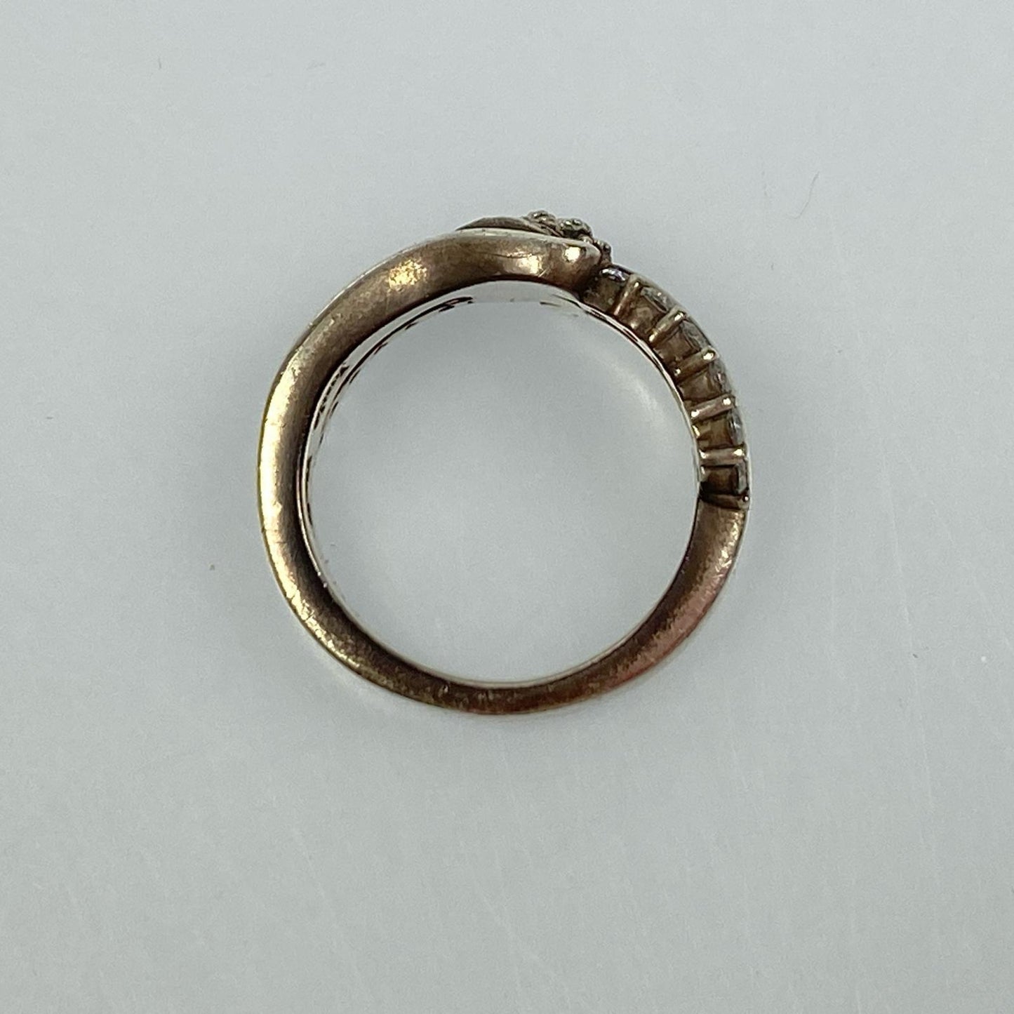 【中古】Justin Davis | ジャスティンデイビス CIRCULAR CROWN リング・指輪 SRJ487 サイズ:12 シルバー