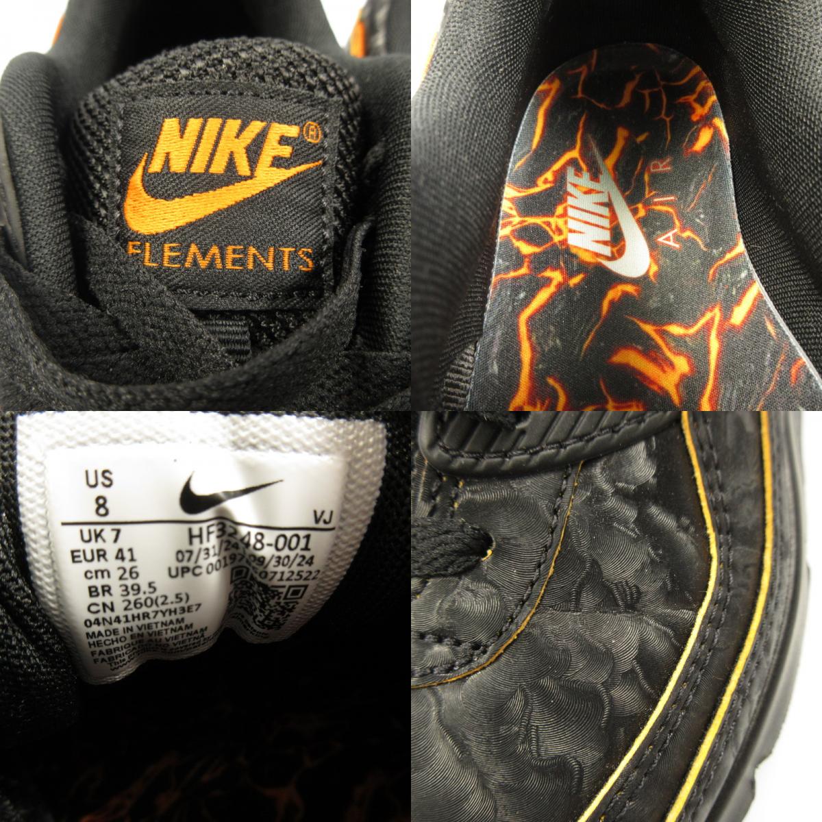 【中古】NIKE | ナイキ AIR MAX 90 VOLCANO スニーカー HF3248-001 ブラック 26cm