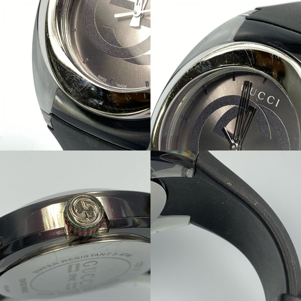 【中古】GUCCI | グッチ 腕時計 YA137107A アナログクォーツ