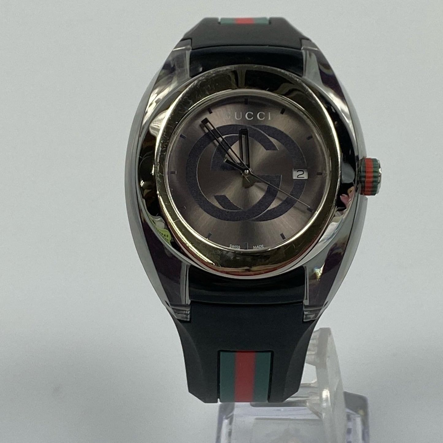 【中古】GUCCI | グッチ 腕時計 YA137107A アナログクォーツ