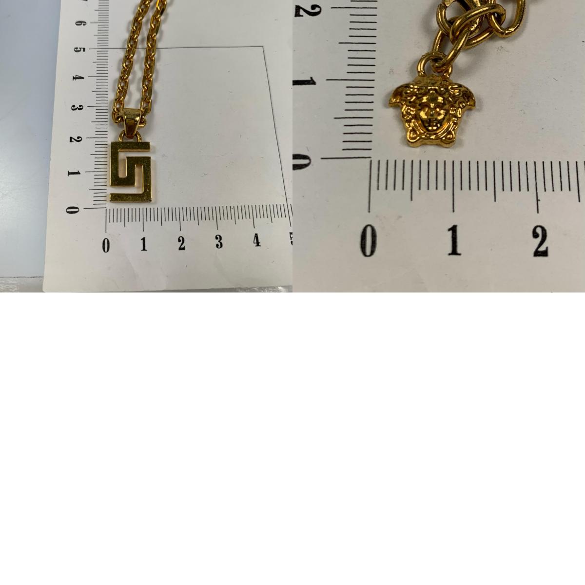 【中古】VERSACE | ヴェルサーチ ネックレス DG17334S ゴールド