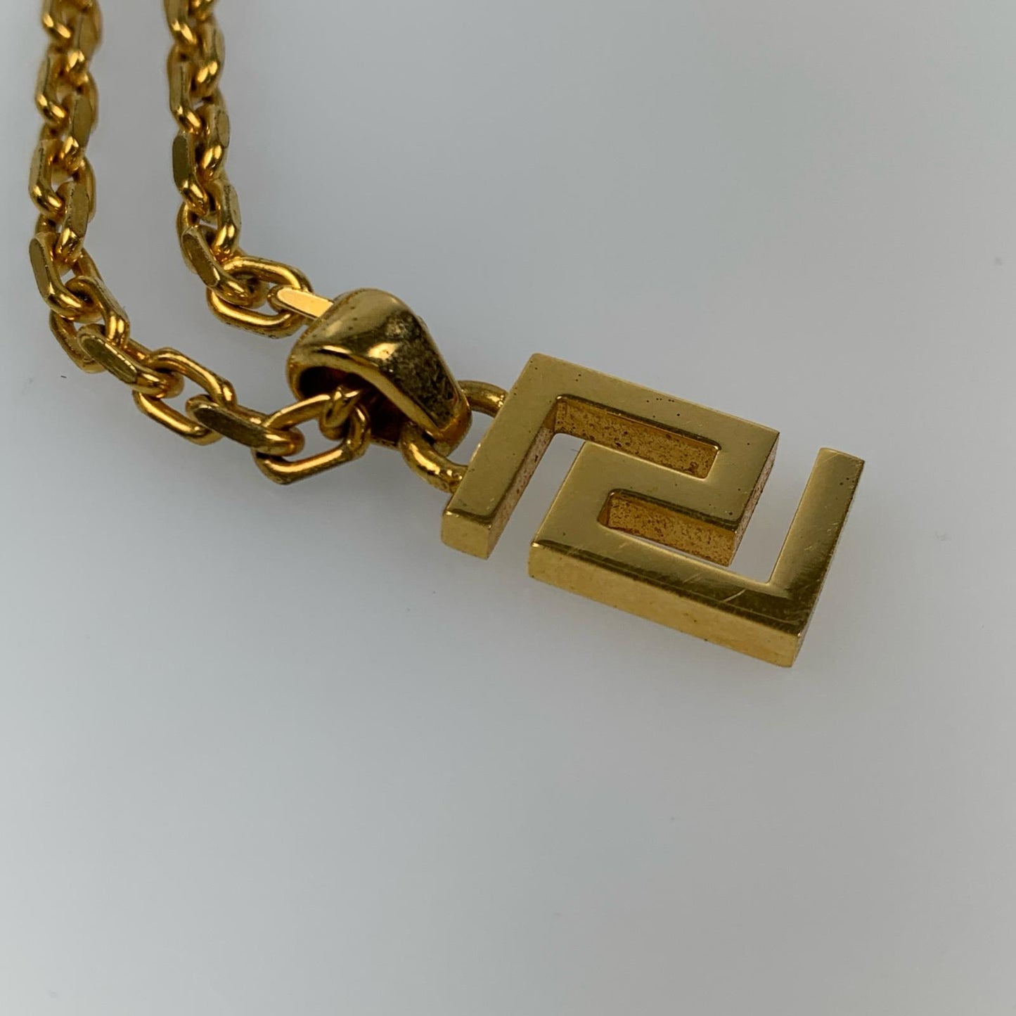 【中古】VERSACE | ヴェルサーチ ネックレス DG17334S ゴールド