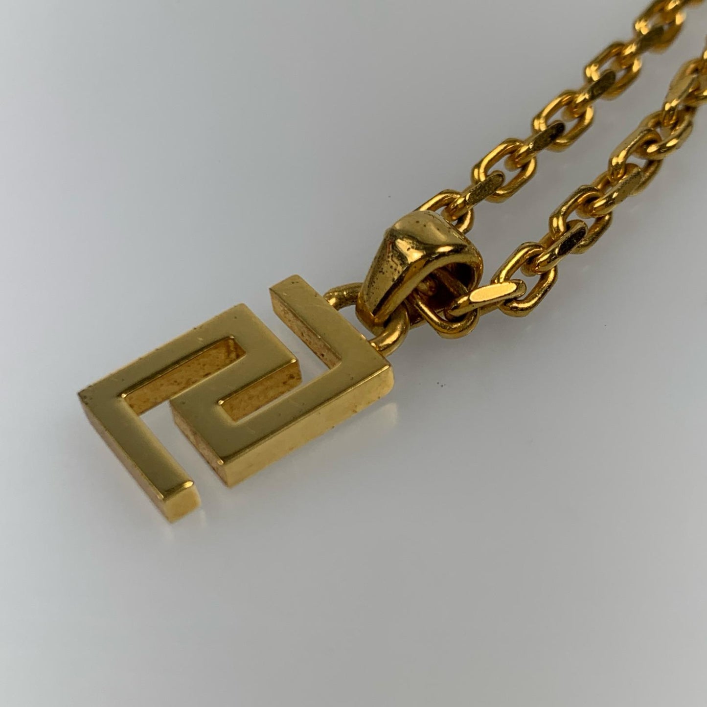 【中古】VERSACE | ヴェルサーチ ネックレス DG17334S ゴールド