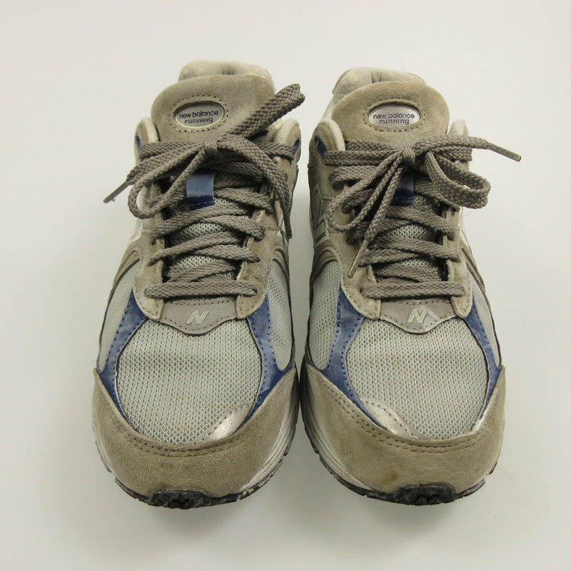 【中古】NEW BALANCE | ニューバランス スニーカー M2002RXB 加工モデル/GORE-TEX グレー 27cm