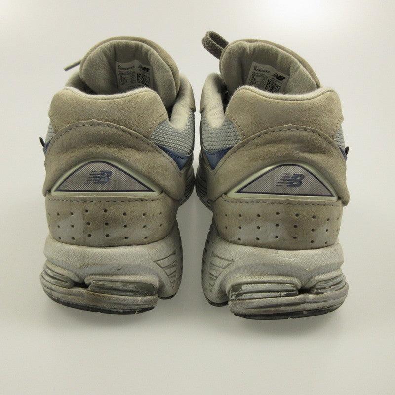 【中古】NEW BALANCE | ニューバランス スニーカー M2002RXB 加工モデル/GORE-TEX グレー 27cm