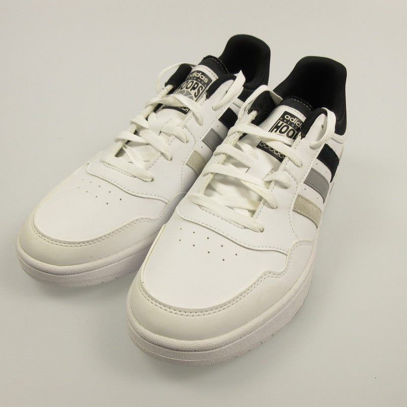 【中古】adidas | アディダス HOOPS 3.0 LOW CLASSIC VINTAGE スニーカー IG7914 ホワイト 28cm