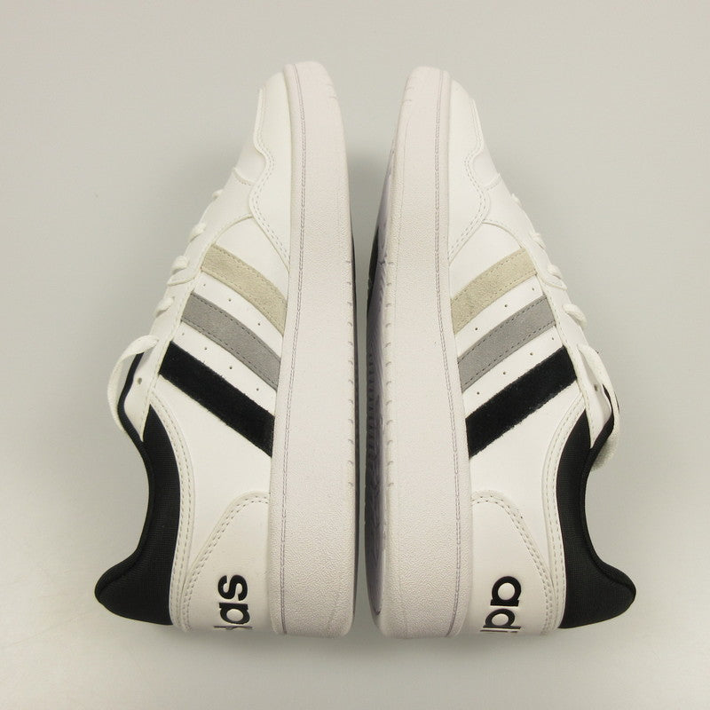 【中古】adidas | アディダス HOOPS 3.0 LOW CLASSIC VINTAGE スニーカー IG7914 ホワイト 28cm
