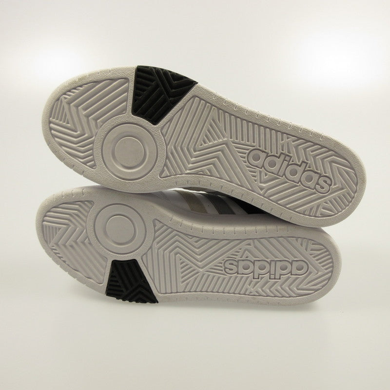 【中古】adidas | アディダス HOOPS 3.0 LOW CLASSIC VINTAGE スニーカー IG7914 ホワイト 28cm