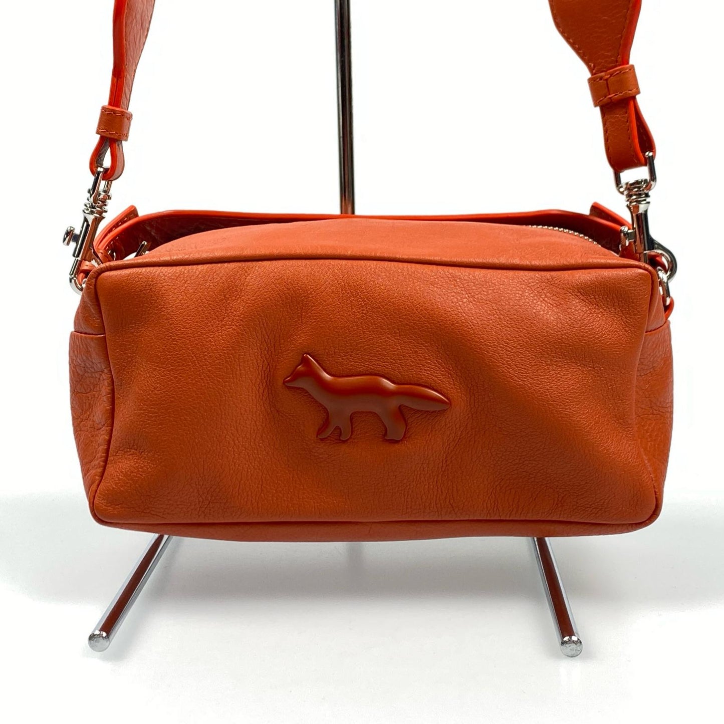 【中古】MAISON KITSUNE | メゾンキツネ CLOUD バッグ ショルダーバッグ MW05151LC0045 レッド