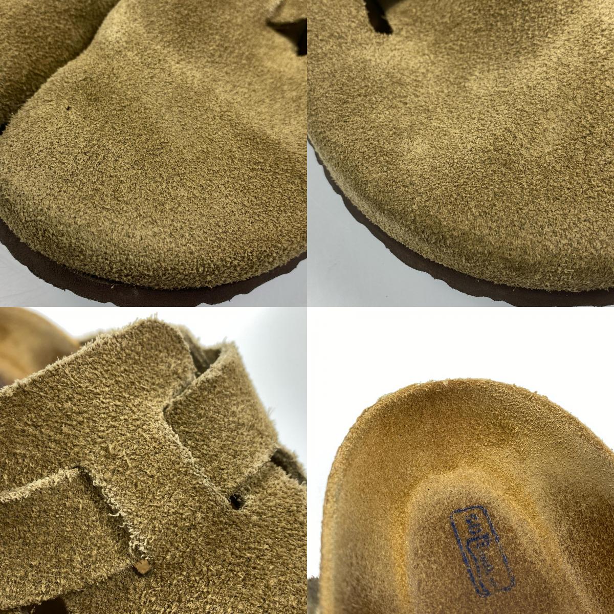 【中古】BIRKENSTOCK | ビルケンシュトック BOSTON SUEDE サンダル 27.0cm カーキ 27cm