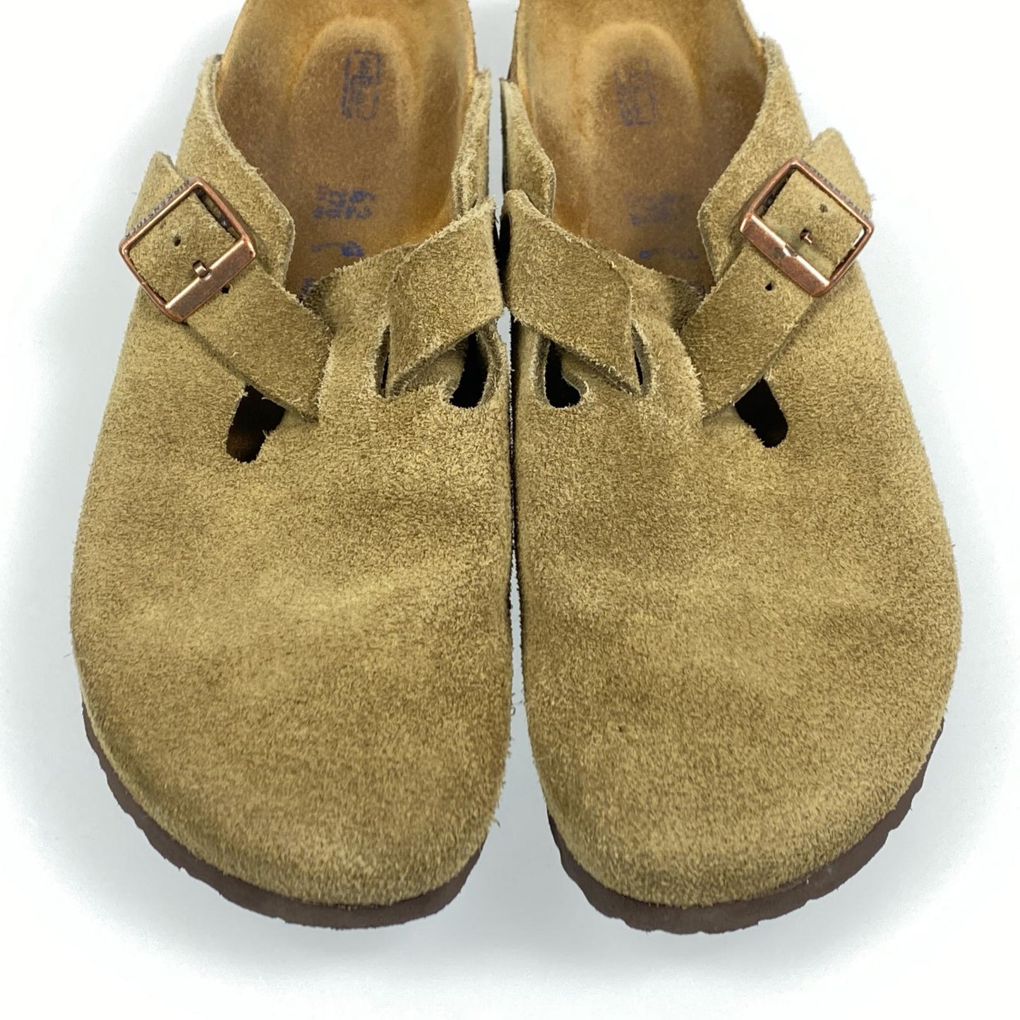 【中古】BIRKENSTOCK | ビルケンシュトック BOSTON SUEDE サンダル 27.0cm カーキ 27cm