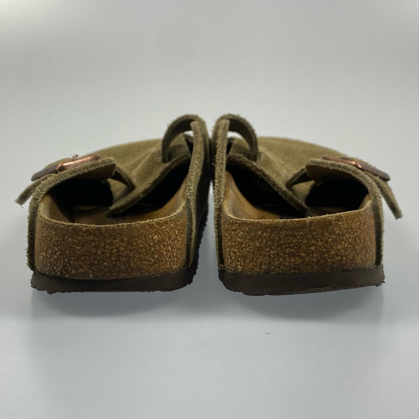 【中古】BIRKENSTOCK | ビルケンシュトック BOSTON SUEDE サンダル 27.0cm カーキ 27cm