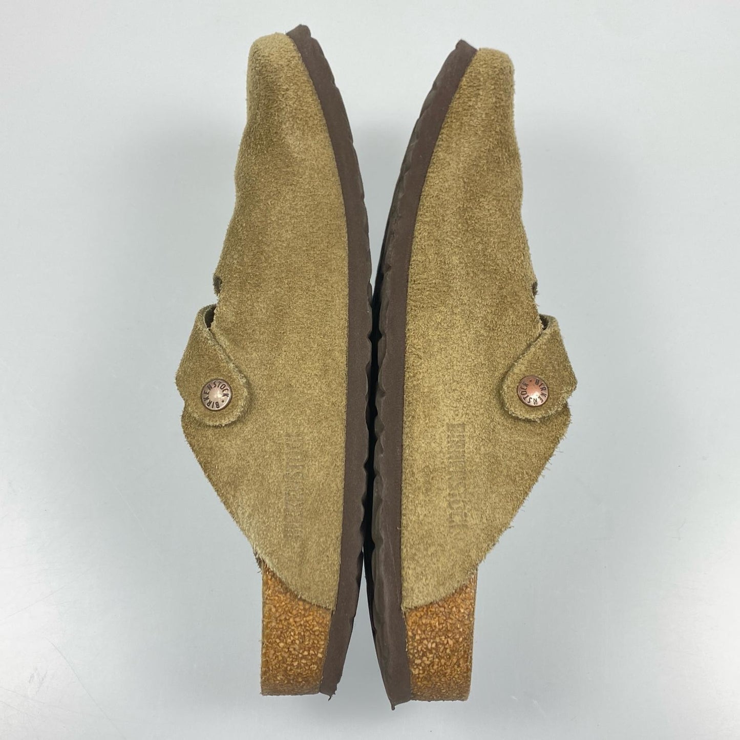 【中古】BIRKENSTOCK | ビルケンシュトック BOSTON SUEDE サンダル 27.0cm カーキ 27cm