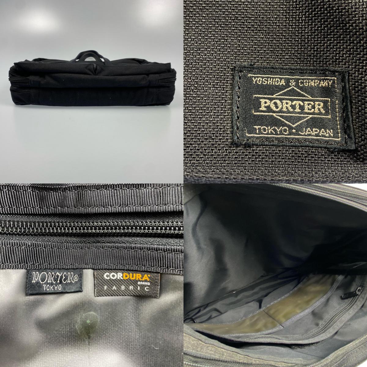 【中古】PORTER | ポーター TENSION その他バッグ 627-17307 2wayバッグ ブラック