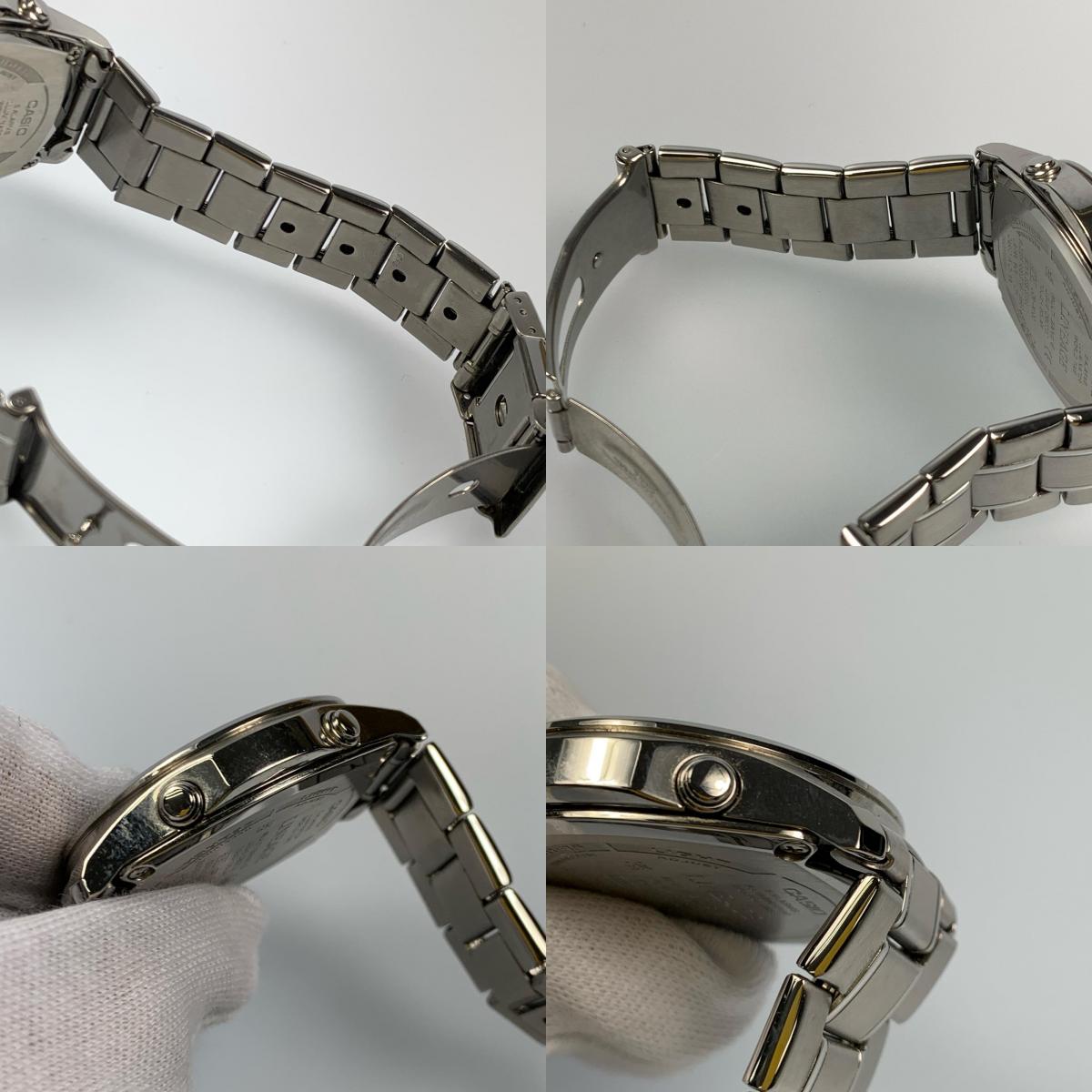 【中古】CASIO | カシオ LINEAGE 腕時計 LCW-M100DE-1AJF シルバー