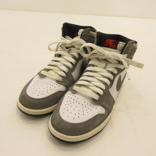 【中古】NIKE | ナイキ AIR JORDAN 1 RETRO HIGH OG GS スニーカー FD1437-051 グレー 23.5cm