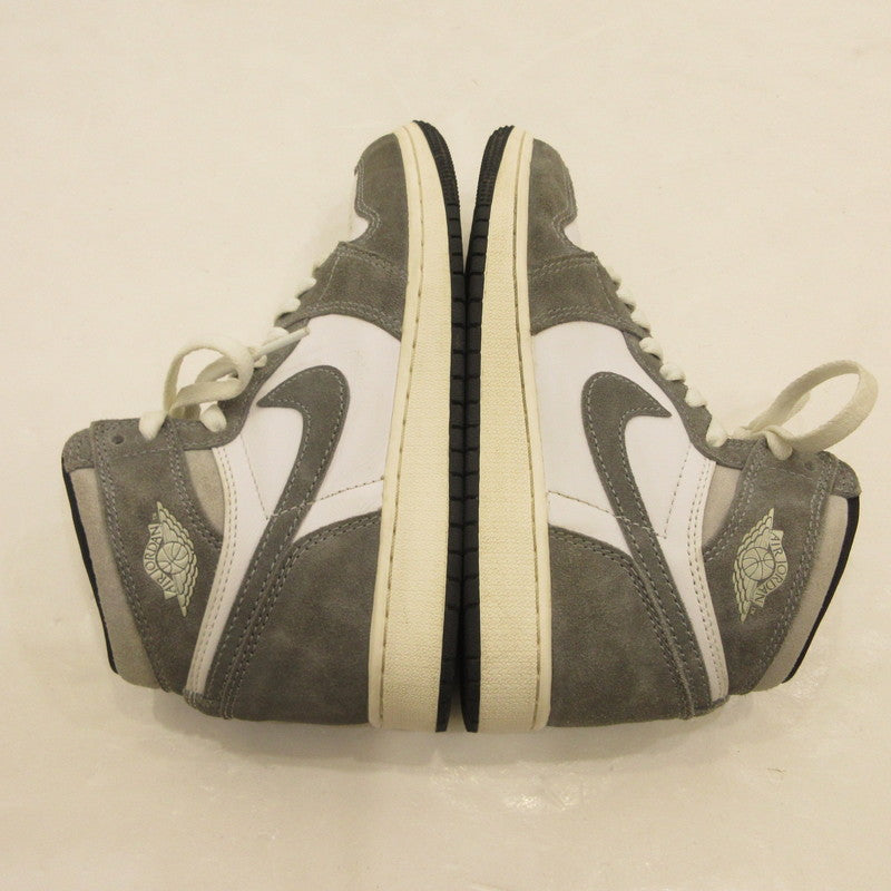【中古】NIKE | ナイキ AIR JORDAN 1 RETRO HIGH OG GS スニーカー FD1437-051 グレー 23.5cm