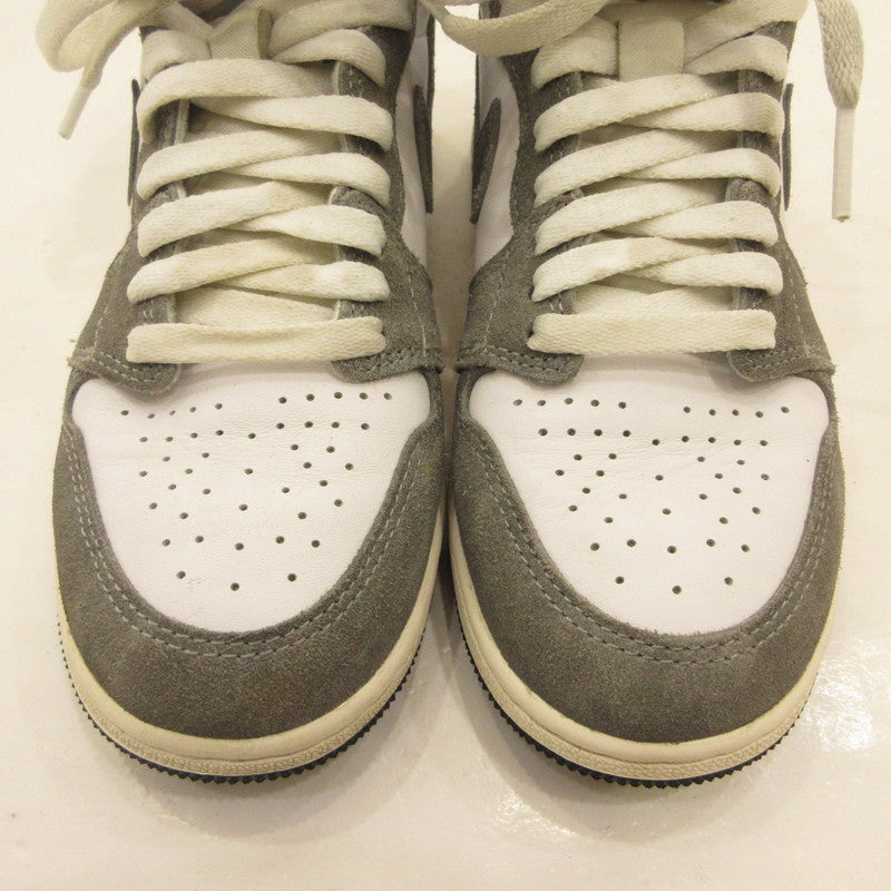 【中古】NIKE | ナイキ AIR JORDAN 1 RETRO HIGH OG GS スニーカー FD1437-051 グレー 23.5cm