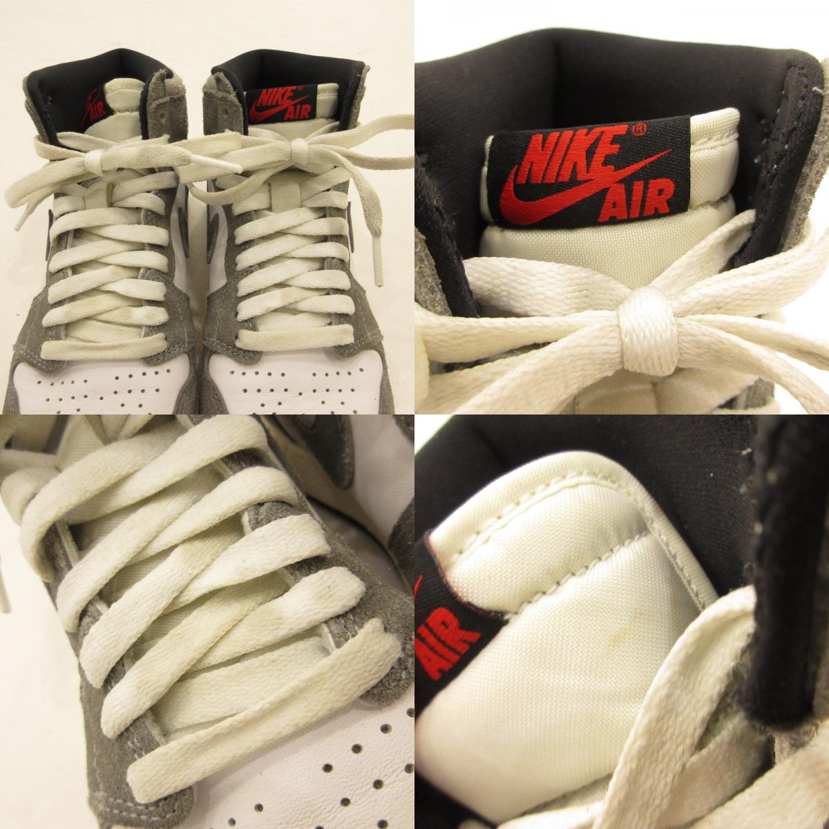 【中古】NIKE | ナイキ AIR JORDAN 1 RETRO HIGH OG GS スニーカー FD1437-051 グレー 23.5cm