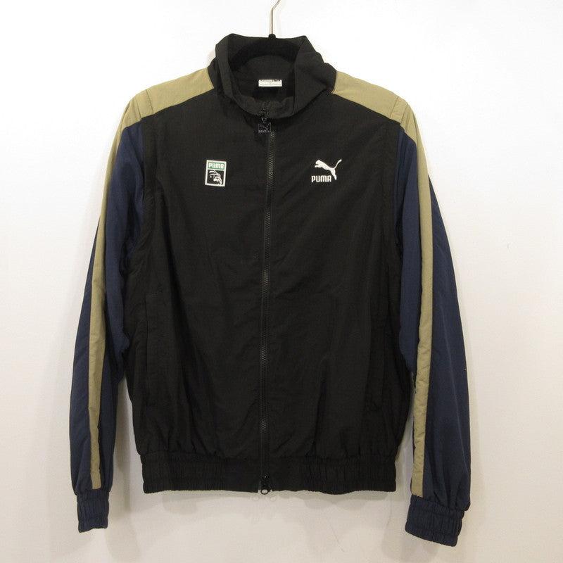 【中古】X-LARGE | エクストララージ 2WAY NYLON TRACK JACKET ナイロンジャケット ブラック サイズ:S