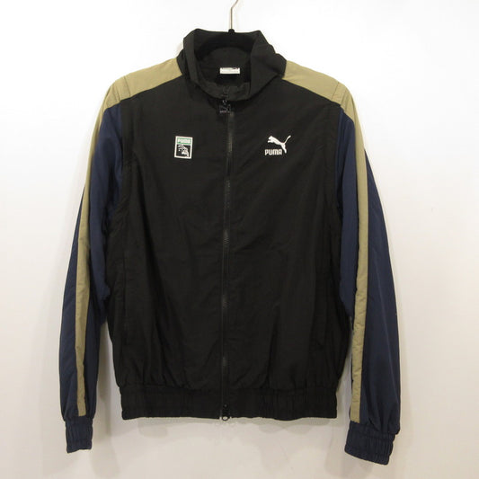 【中古】X-LARGE | エクストララージ 2WAY NYLON TRACK JACKET ナイロンジャケット ブラック サイズ:S