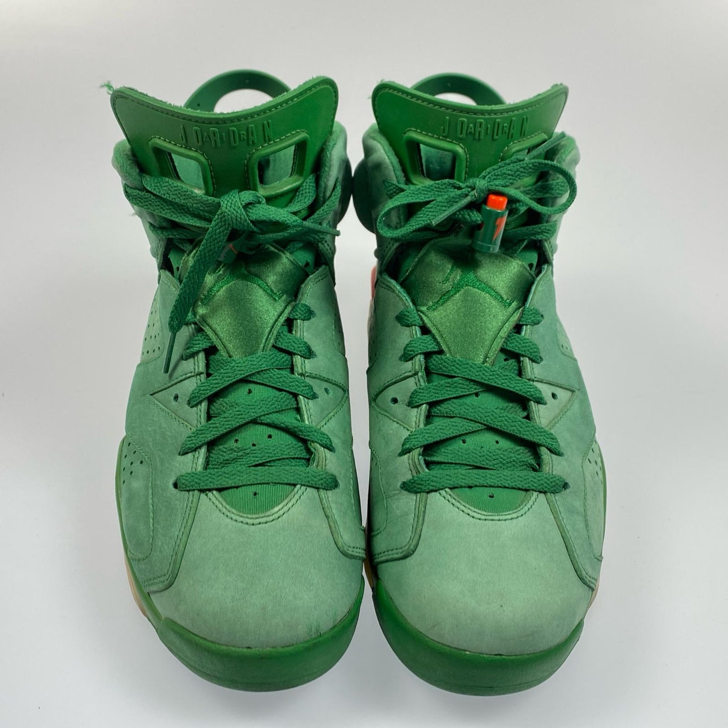 【中古】NIKE | ナイキ AIR JORDAN 6 RETRO スニーカー AJ5986-335 2017A/W 28.0cm グリーン 28cm
