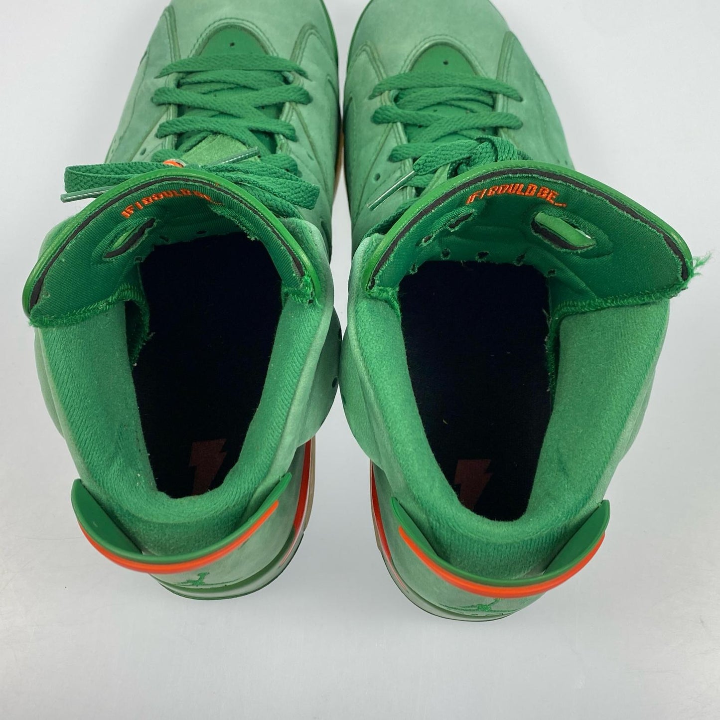 【中古】NIKE | ナイキ AIR JORDAN 6 RETRO スニーカー AJ5986-335 2017A/W 28.0cm グリーン 28cm