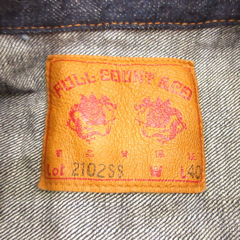 【中古】FULLCOUNT | フルカウント Type 2 Denim Jacket デニム 2102SS ネイビー サイズ:40