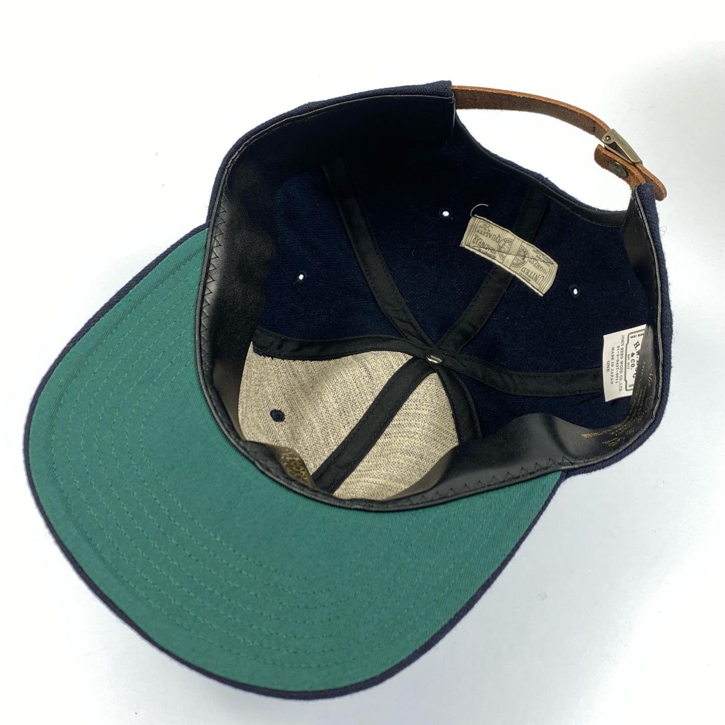 【中古】The H.W.DOG&Co. | ザエイチダブリュードッグアンドコー BASEBALL CAP キャップ D-00001 ネイビー