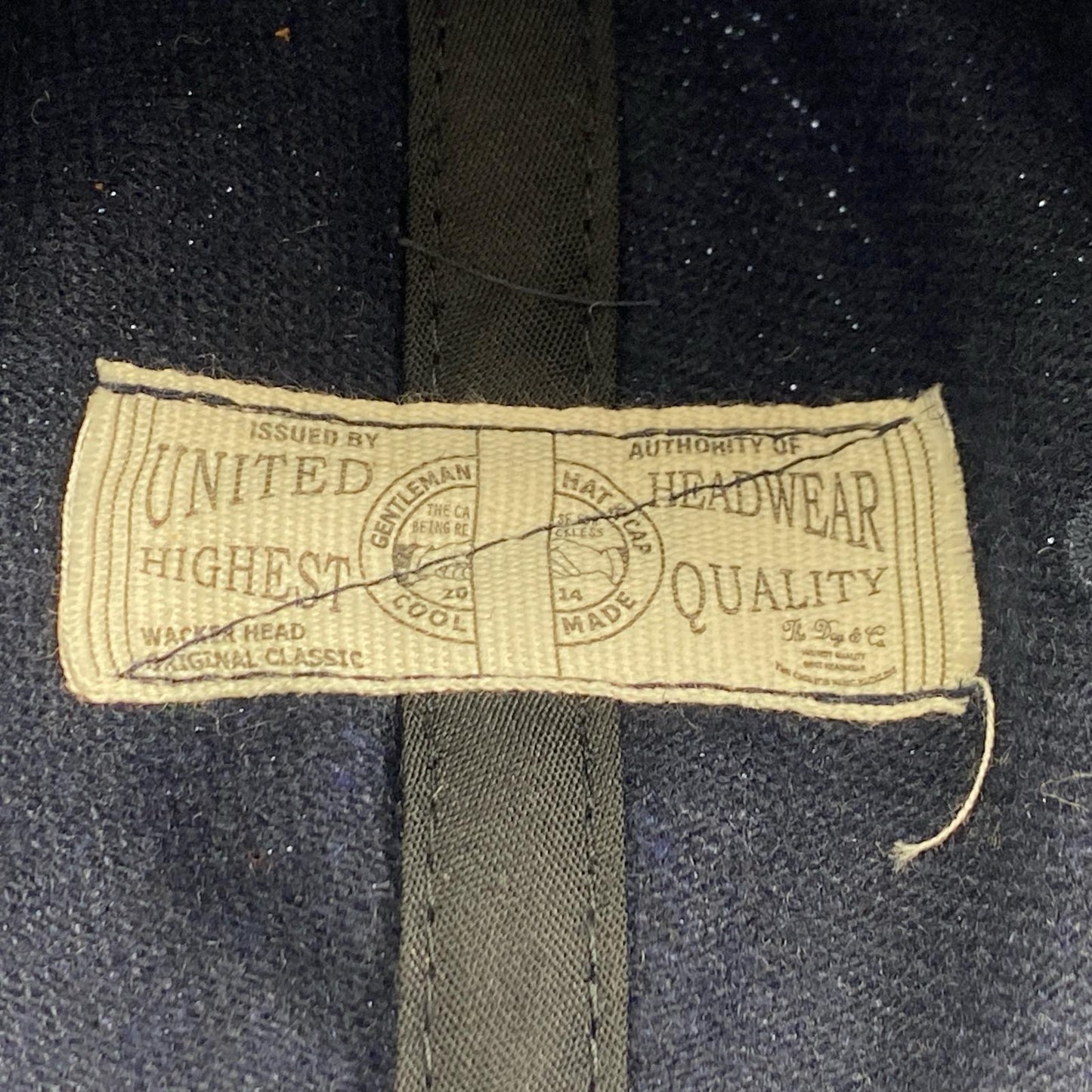 【中古】The H.W.DOG&Co. | ザエイチダブリュードッグアンドコー BASEBALL CAP キャップ D-00001 ネイビー
