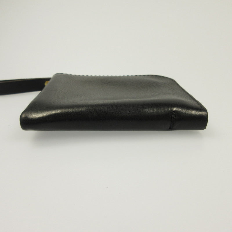 【中古】 ダブルラウンドファスナー財布 長財布 GS-22 ブラック