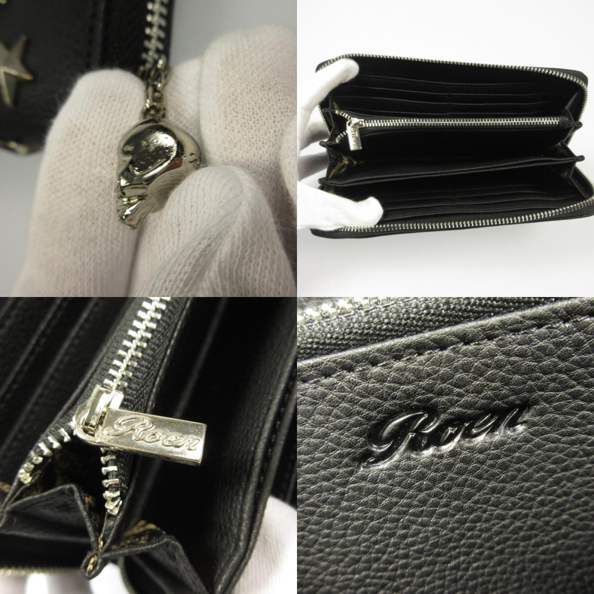 【中古】ROEN | ロエン 長財布 ROW-021 ブラック