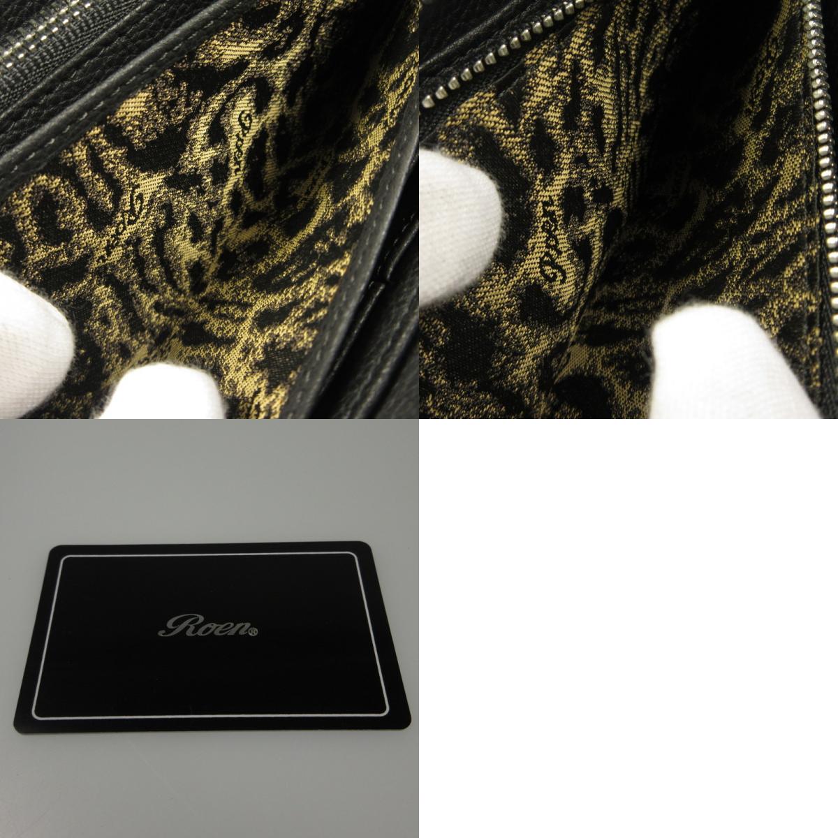 【中古】ROEN | ロエン 長財布 ROW-021 ブラック