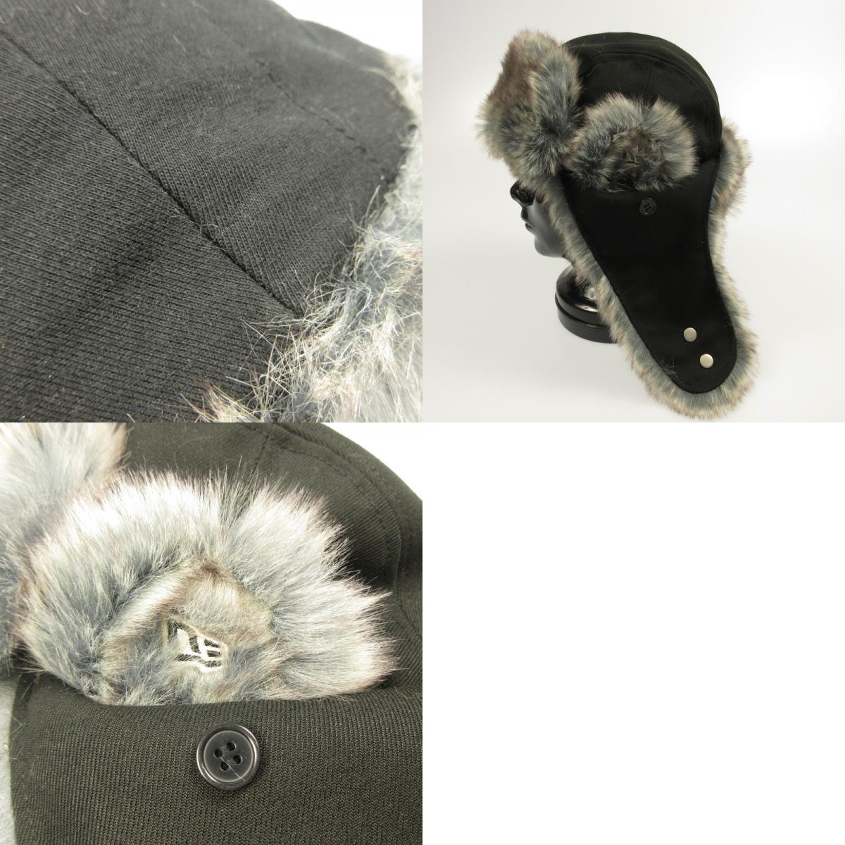 【中古】NEW ERA | ニューエラ The Trapper キャップ 13750841 ブラック サイズ:M