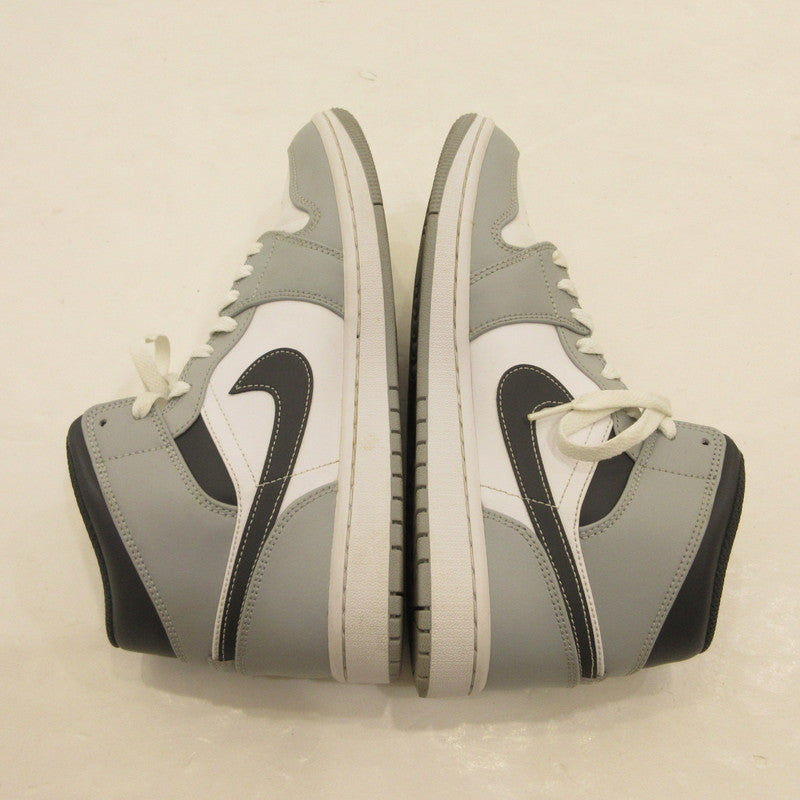 【中古】NIKE | ナイキ AIR JORDAN 1 MID GREYSCALE スニーカー 554724-078 2022S/S グレー 26.5cm