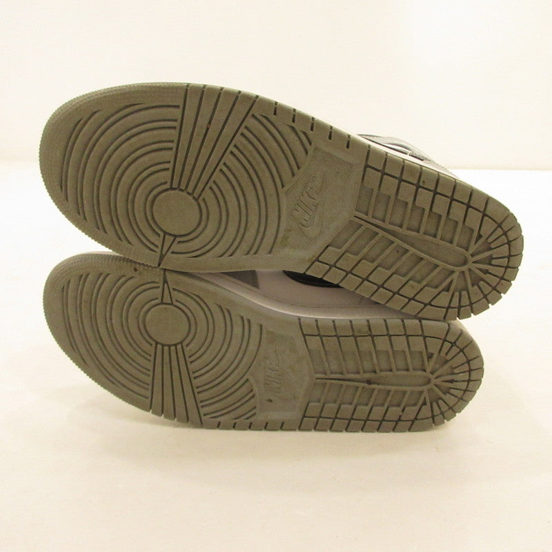 【中古】NIKE | ナイキ AIR JORDAN 1 MID GREYSCALE スニーカー 554724-078 2022S/S グレー 26.5cm