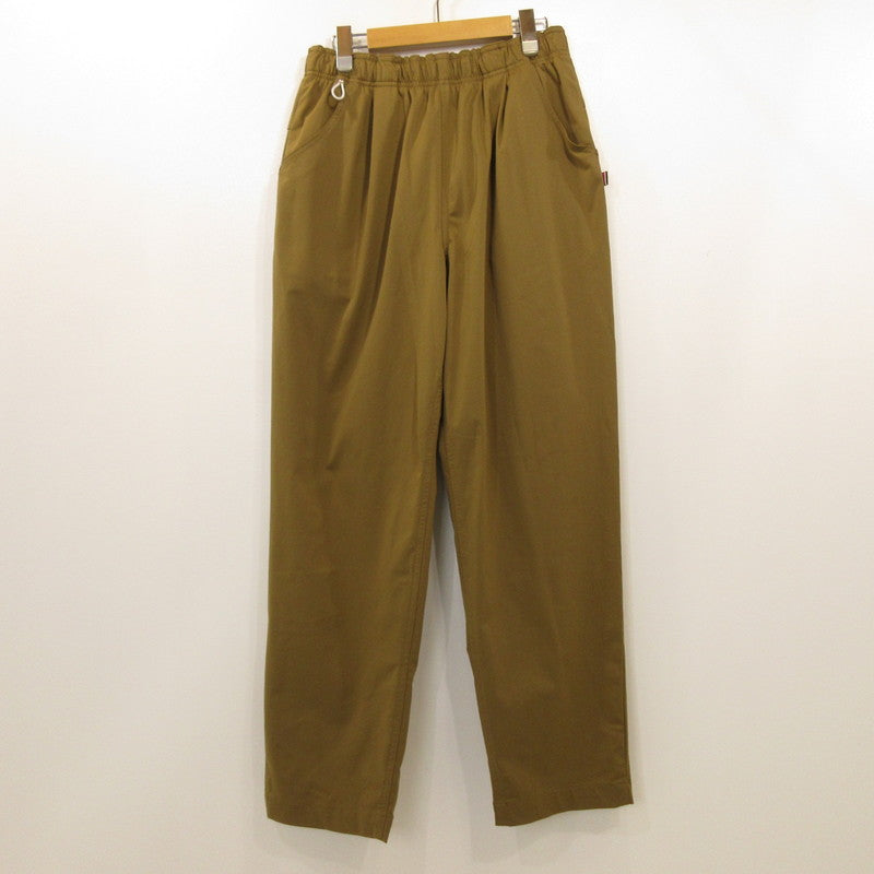 【中古】 “YOUR PANTS IS GOOD” ELASTIC BAGGIES パンツ ブラウン サイズ:L