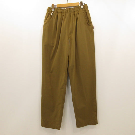 【中古】 “YOUR PANTS IS GOOD” ELASTIC BAGGIES パンツ ブラウン サイズ:L