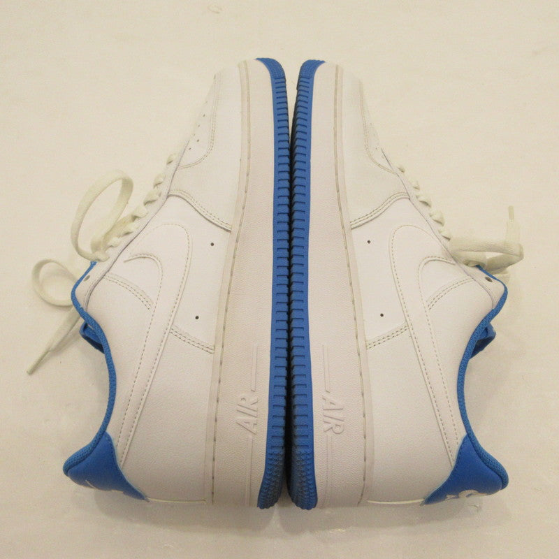 【中古】NIKE | ナイキ Air Force 1 Low 'White/University Blue' スニーカー DR9867-101 2022S/S ホワイト 29.5cm